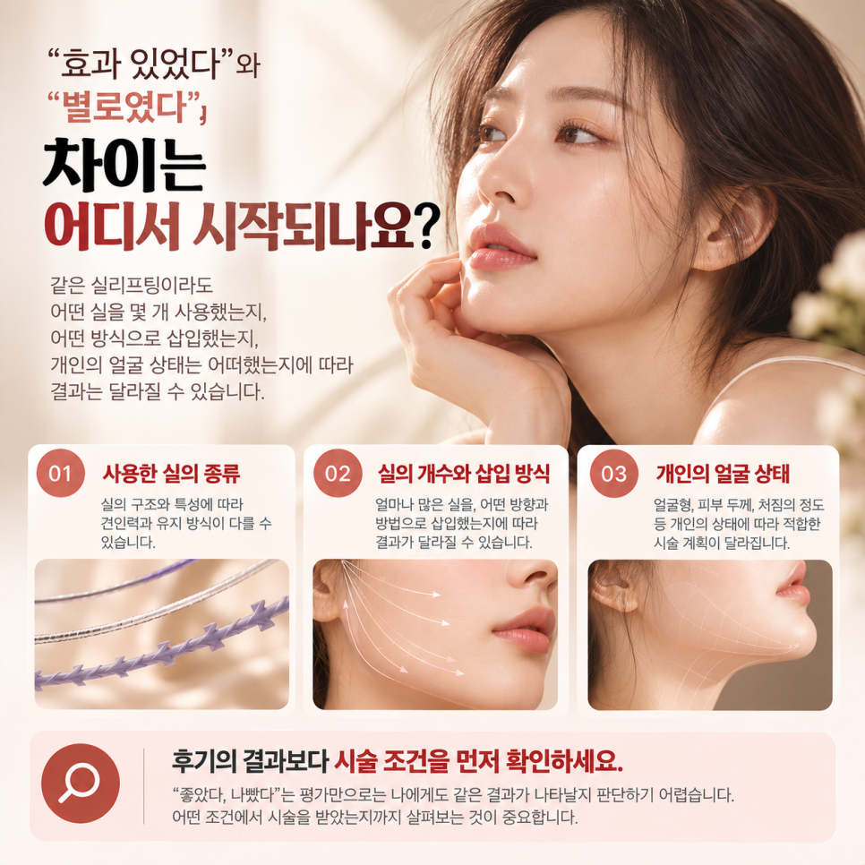 실리프팅 후기, 다른 후기에는 이유가 있습니다. 관련 이미지 2