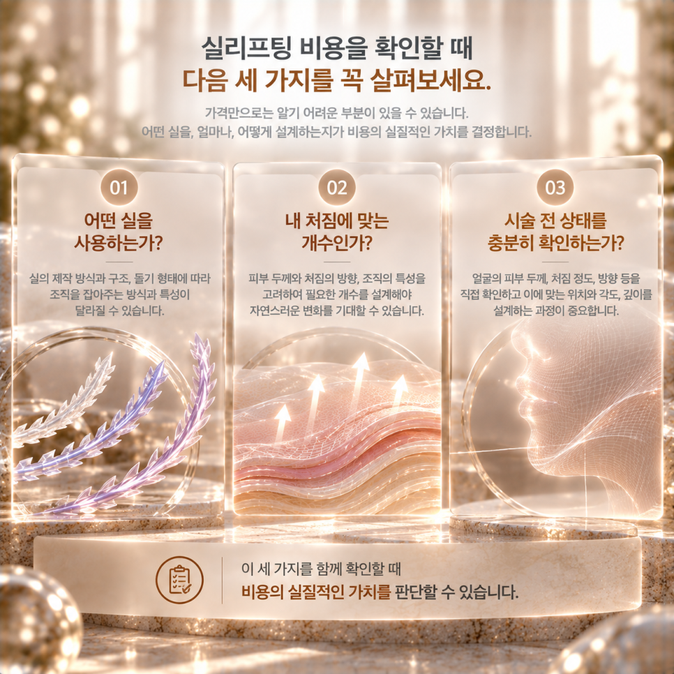 실리프팅 비용, 왜 병원마다 이렇게 다를까요 관련 이미지 8