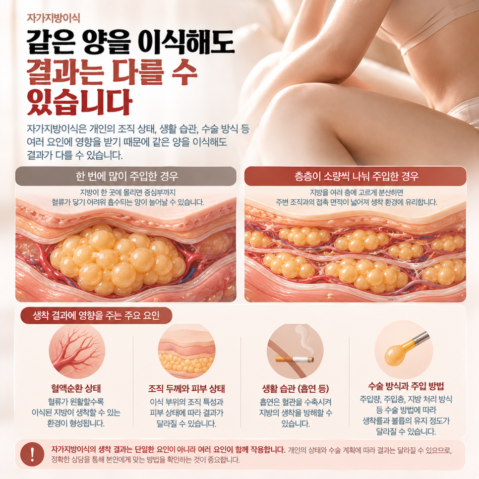 자가지방이식 후기, 결과가 갈리는 이유가 따로 있습니다 관련 이미지 2