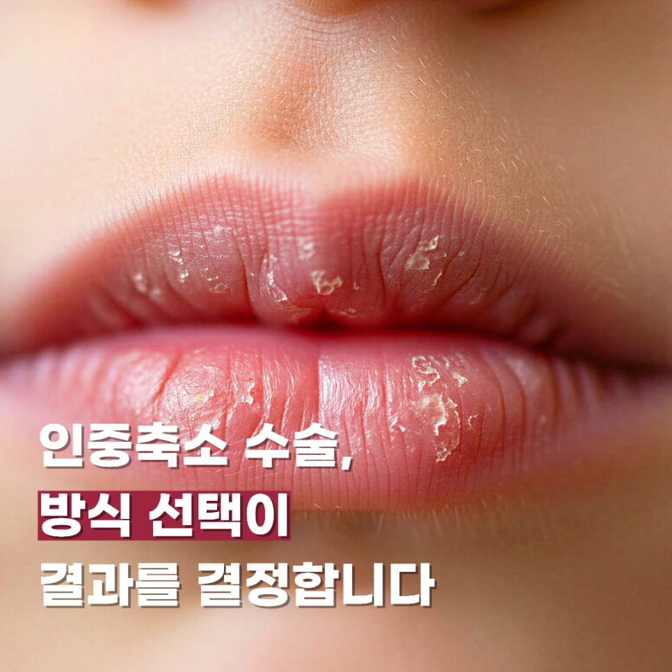 인중축소 수술, 방식 선택이 결과를 결정합니다 관련 이미지 1