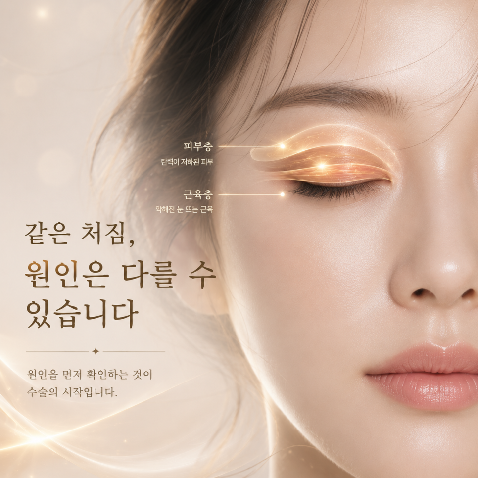 Double Eyelid Surgery in Middle Age: Improving Drooping Eyelids and Differences from Upper Blepharoplasty image 4