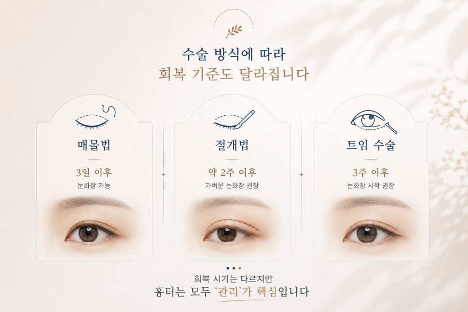 쌍수 후 눈화장, 안전하게 시작할 수 있는 시기는? 관련 이미지 5