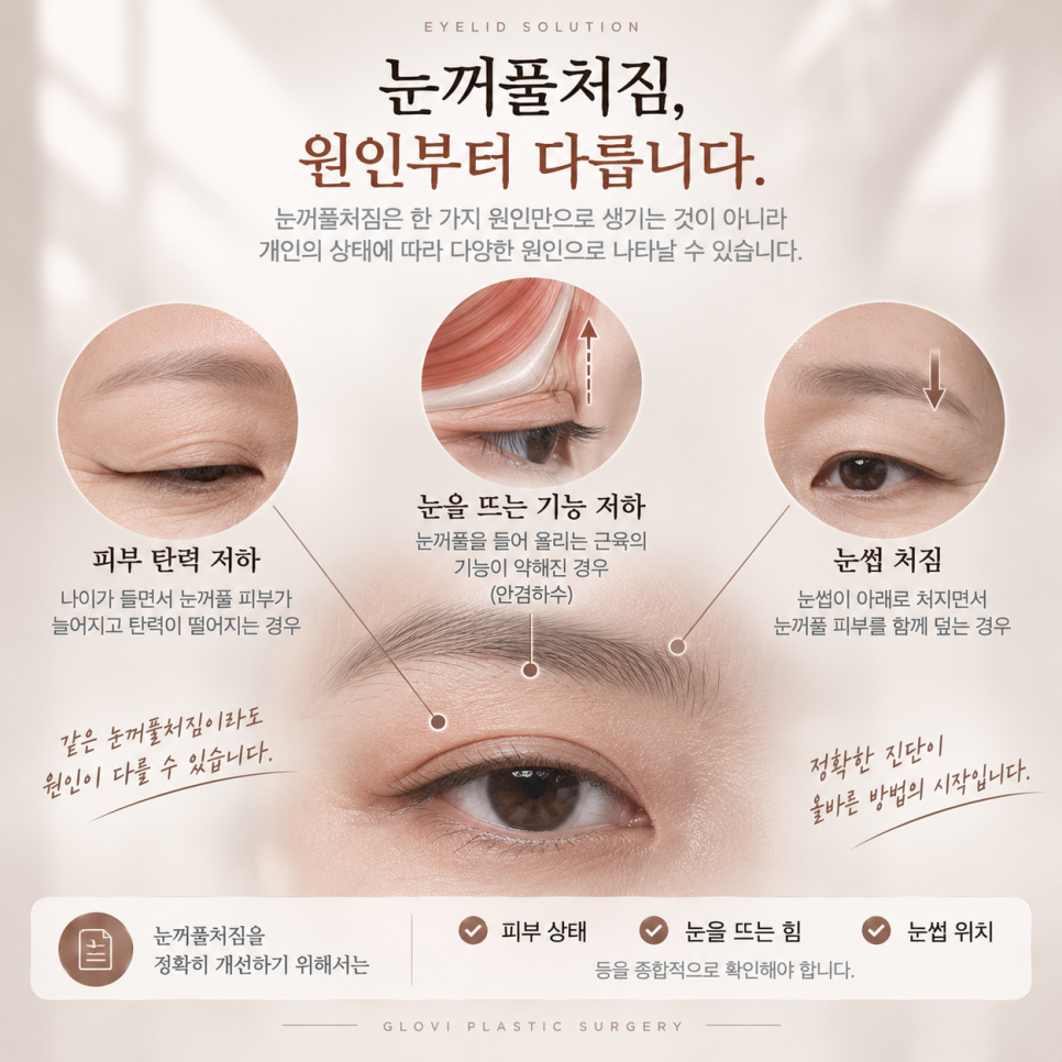 중년 눈꺼풀처짐, 눈매교정만 하면 될까요? 알아야 할 한 가지 관련 이미지 2
