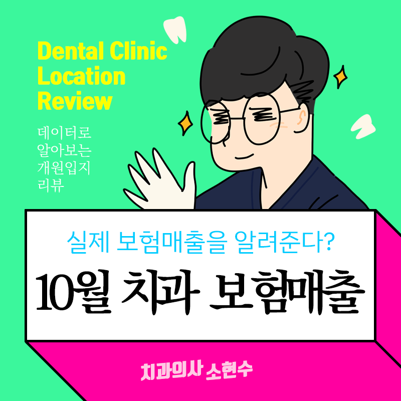 [데이터] 치과 건강보험매출 통계로 거시적 개원입지 알아보기 (2020.10월) 관련 이미지 3