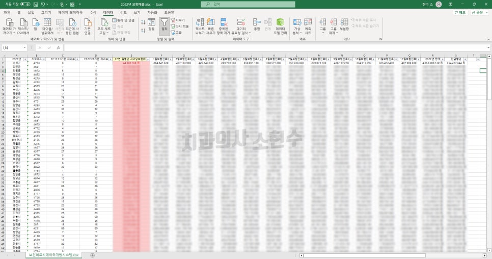 [최신데이터] 치과 건강보험매출 통계로 거시적 개원입지 알아보기 (2022년1~12월) 관련 이미지 4