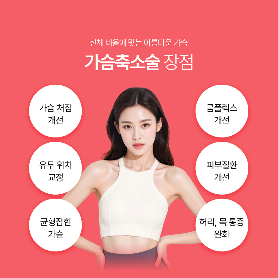 가슴축소성형외과, 가슴이 커지는 원인과 수술 방법 관련 이미지 4
