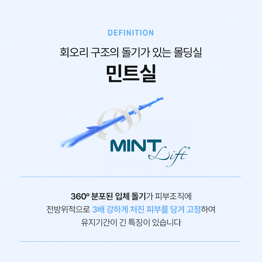 For Creating a Clearer Facial Contour with Mint Thread Lifting image 3
