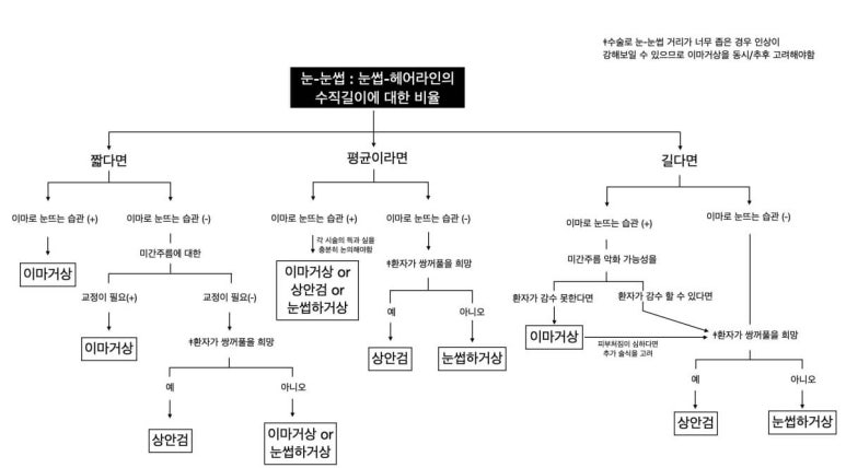 상안검 vs 눈썹하거상 vs 이마거상술 : 단 하나만 한다면? (중년 눈 성형, 어디를 어떻게?) 관련 이미지 5