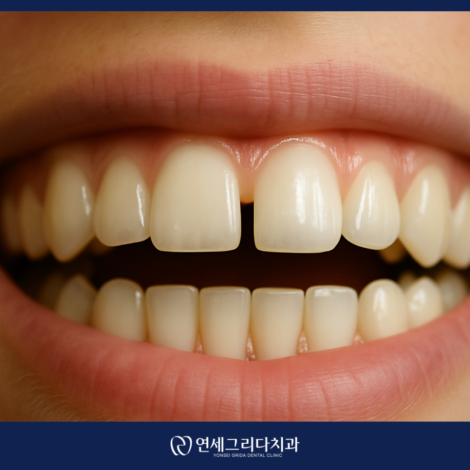 앞니 레진치료, 웃을 때 보이는 틈이 고민이라면 관련 이미지 2