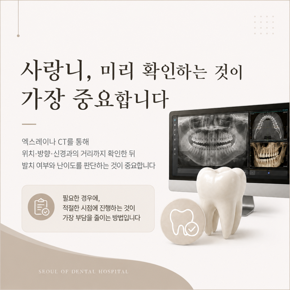 Samjeon Station Dental Clinic: Do Wisdom Teeth Have to Be Removed? Cases Where Extraction Is Necessary image 6