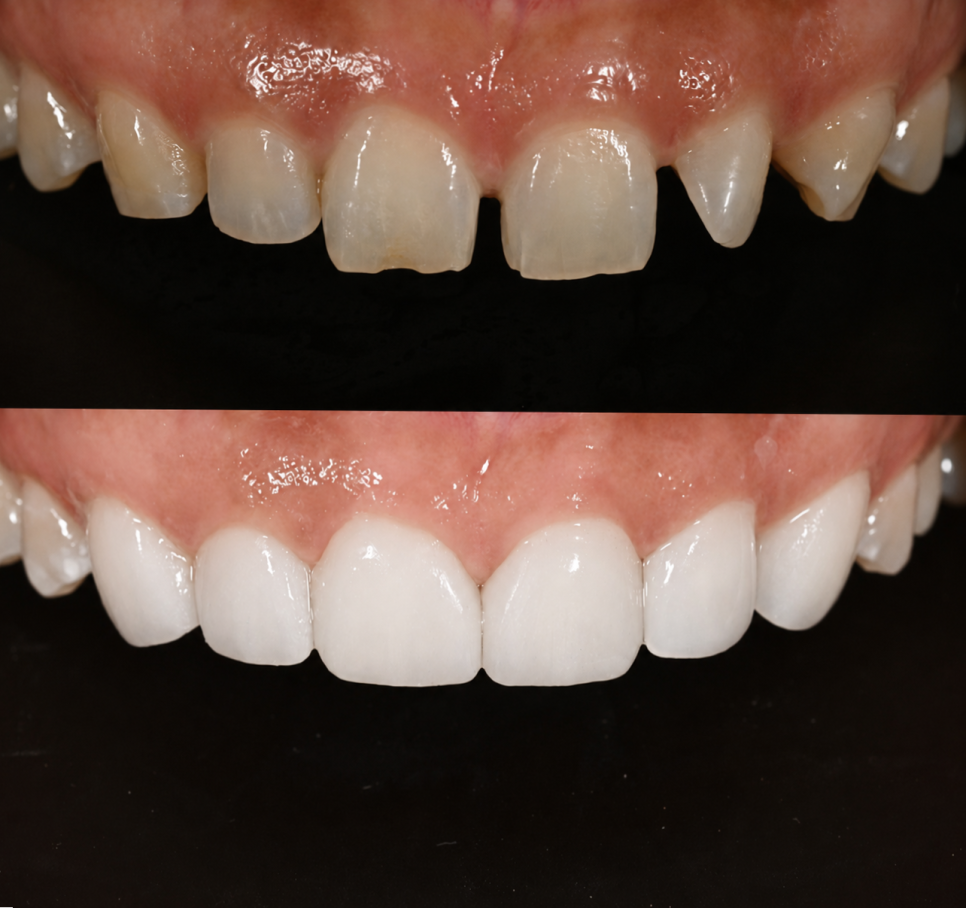 Can Gaps Between the Front Teeth Be Treated with Composite Resin? A Case Treated with Veneers image 11