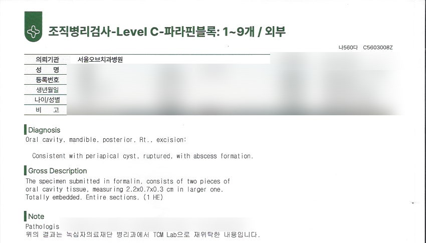 About Jawbone Benign Tumors and IV Sedation at Samjeon Station Dental Clinic image 4