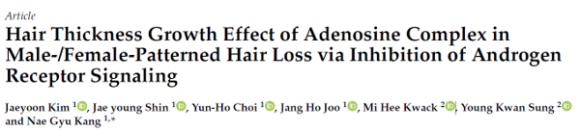 Hair Loss Treatment Using Adenosine image 1
