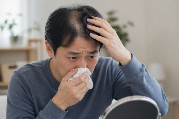 비염 있으면 탈모 위험 1.8배 증가? 알레르기와 탈모의 관계 관련 이미지 2