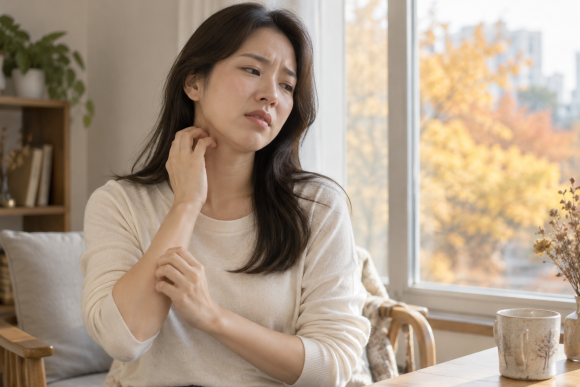 가을에 갑자기 피부가 간지러운 이유, 환절기 건조함 때문일까요? 관련 이미지 1