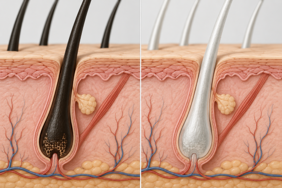 Will Plucking Gray Hairs Cause More to Grow? Why Premature Gray Hair Increases image 3