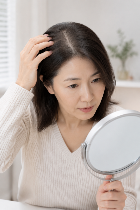 먹는 미녹시딜 효과 없을 때, 여성형 탈모 비칼루타마이드 병용 치료 관련 이미지 2