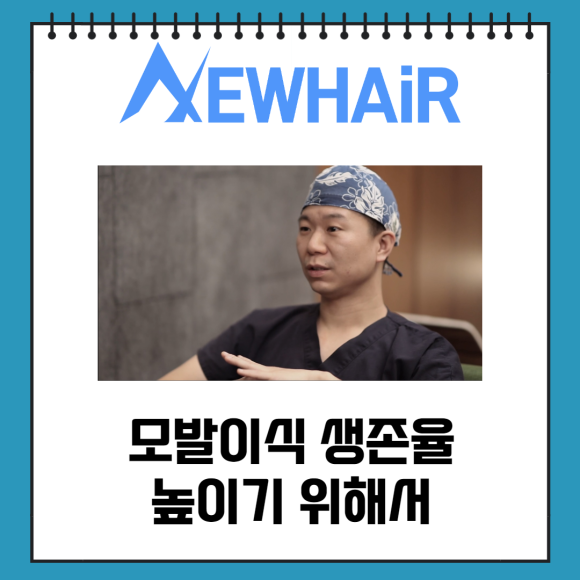 머리심기 모발이식 생존율을 높이기 위해서 관련 이미지 1