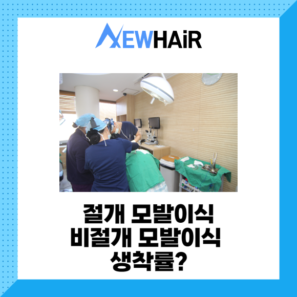 모발이식 생착률 걱정이라면 관련 이미지 2