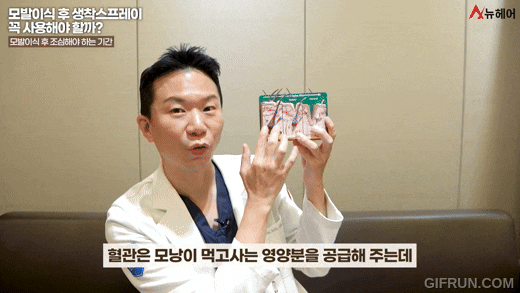 모발이식 생착스프레이에 대한 모든것! 사용기간과 비용까지! 관련 이미지 3