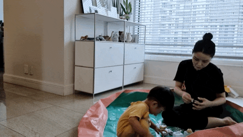 오원장의 육아일기: 19개월 아기랑 쿠키만들기&hearts; 관련 이미지 17