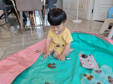 오원장의 육아일기: 19개월 아기랑 쿠키만들기&hearts; 관련 이미지 27