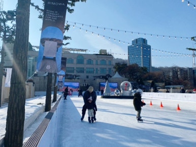 오원장의 육아일기: 반얀트리 아이스링크장 37개월아기 준수랑 첫 스케이트타기 ☃️⛸️ 관련 이미지 21