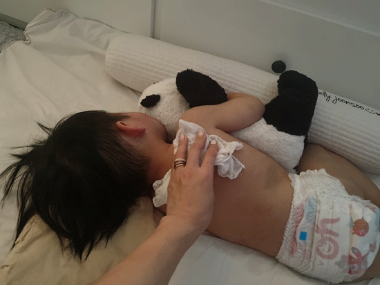 오원장의 육아일기 : 준수 파라인플루엔자증상 39 ~ 40도 고열 😭😭😭 관련 이미지 16