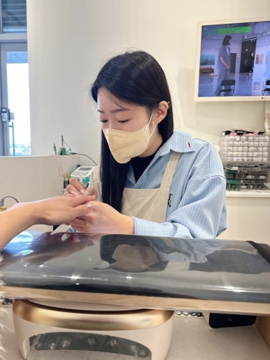 합정네일, 푸른달하루 손톱연장 후기☺️👍🏻👍🏻 관련 이미지 15