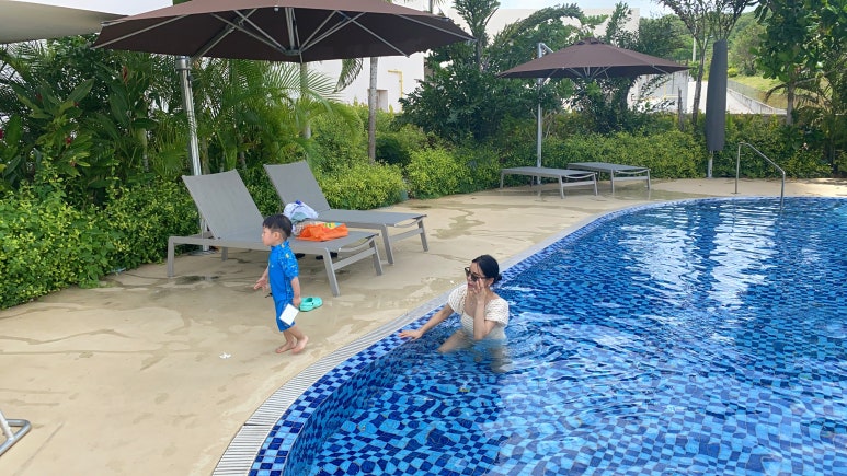 괌 츠바키타워호텔 30개월아기 준수랑 엄마랑아빠랑3박4일 괌여행 🏝️✈️ 관련 이미지 112