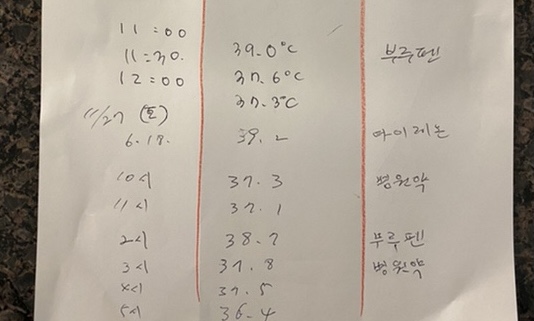 오원장의 육아일기 : 준수 다시 39도 고열증상 🥵🤒 파라인플루엔자 재감염?? >>아데노바이러스 감염?!😱😭😭 고열, 콧물, 인후통, 설사 동반 (기침x) 관련 이미지 45