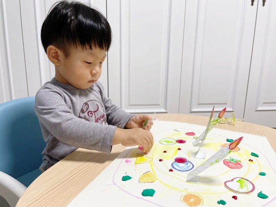 오원장의 육아일기: 22개월아기 방문미술 그림샘  한달 수업후기 관련 이미지 24