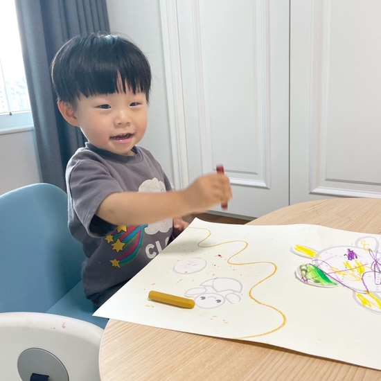 오원장의 육아일기: 22개월아기 방문미술 그림샘  한달 수업후기 관련 이미지 1
