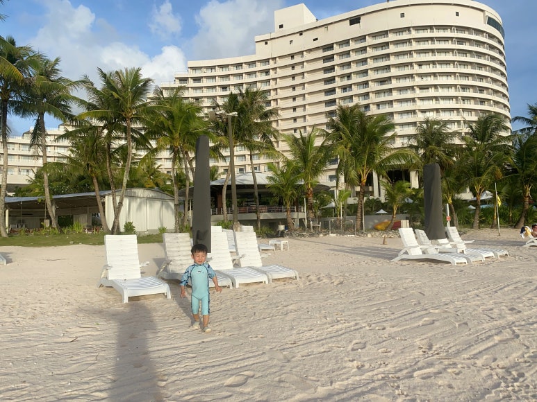 괌 츠바키타워호텔 30개월아기 준수랑 엄마랑아빠랑3박4일 괌여행 🏝️✈️ 관련 이미지 125