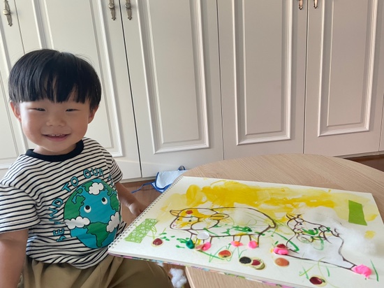 오원장의 육아일기: 22개월아기 방문미술 그림샘  한달 수업후기 관련 이미지 9