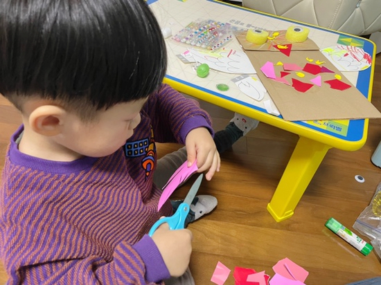 오원장의 육아일기 : 24개월~25개월아기 준수 ⭐️방문미술 그림샘 수업후기🥰😘⭐️유아미술추천 관련 이미지 31