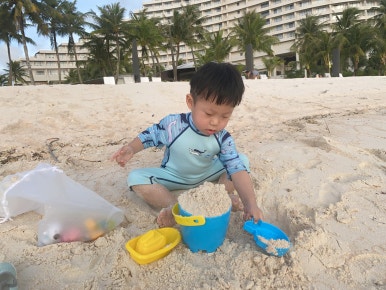 괌 츠바키타워호텔 30개월아기 준수랑 엄마랑아빠랑3박4일 괌여행 🏝️✈️ 관련 이미지 135