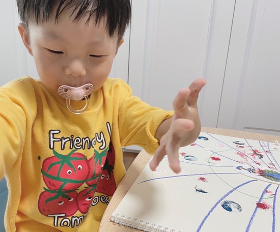 오원장의 육아일기: 22개월아기 방문미술 그림샘  한달 수업후기 관련 이미지 20