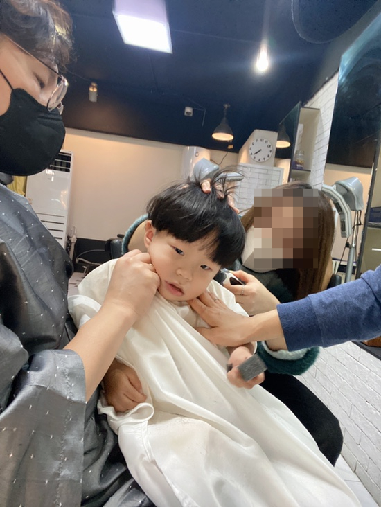 오원장의 육아일기 : 27개월아기 준수 ⭐️울지않고 이발성공🥰😘⭐️ 관련 이미지 21