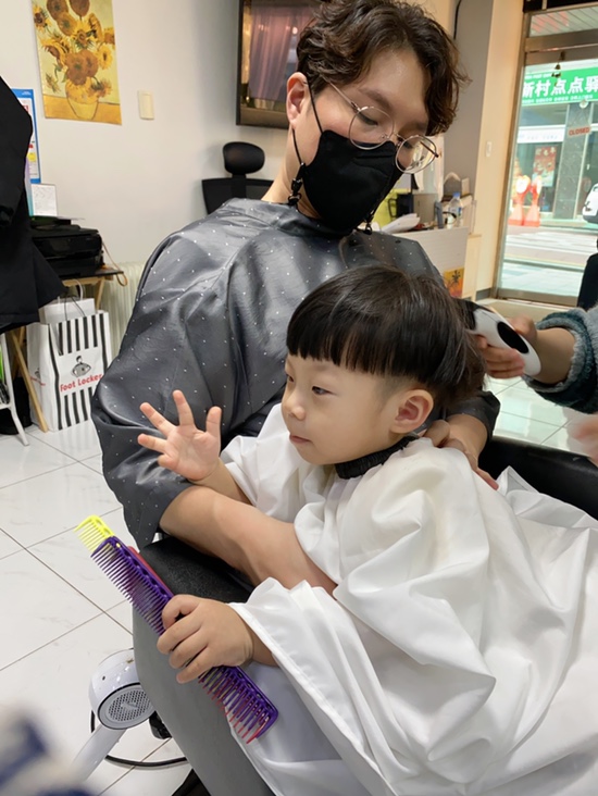 오원장의 육아일기 : 27개월아기 준수 ⭐️울지않고 이발성공🥰😘⭐️ 관련 이미지 27