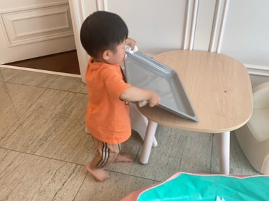 오원장의 육아일기: 19개월 아기랑 쿠키만들기&hearts; 관련 이미지 3