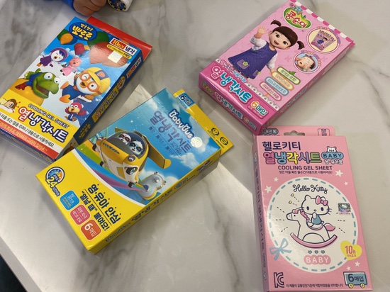 닥터오드리의 아기 열패치 해열시트 4종비교🥵🤒 관련 이미지 2