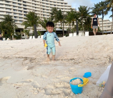 괌 츠바키타워호텔 30개월아기 준수랑 엄마랑아빠랑3박4일 괌여행 🏝️✈️ 관련 이미지 129