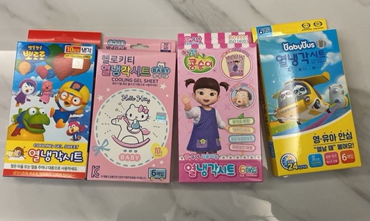 닥터오드리의 아기 열패치 해열시트 4종비교🥵🤒 관련 이미지 1