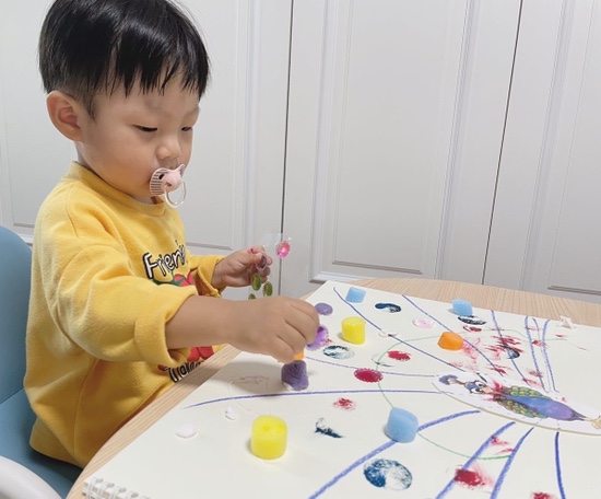 오원장의 육아일기: 22개월아기 방문미술 그림샘  한달 수업후기 관련 이미지 18