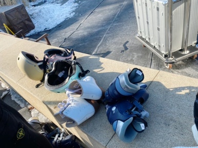 오원장의 육아일기: 반얀트리 아이스링크장 37개월아기 준수랑 첫 스케이트타기 ☃️⛸️ 관련 이미지 35