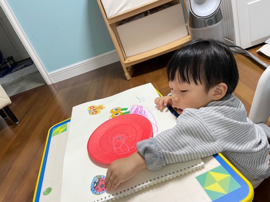 오원장의 육아일기 : 23개월아기 준수 ⭐️방문미술 그림샘 수업후기🥰😘⭐️ 관련 이미지 17