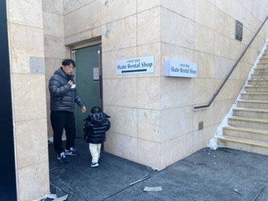 오원장의 육아일기: 반얀트리 아이스링크장 37개월아기 준수랑 첫 스케이트타기 ☃️⛸️ 관련 이미지 14