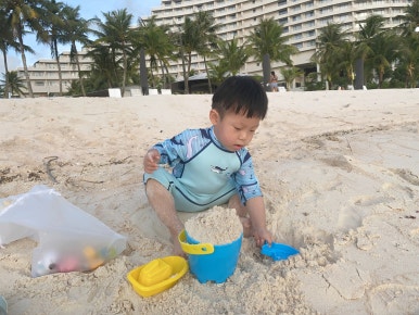 괌 츠바키타워호텔 30개월아기 준수랑 엄마랑아빠랑3박4일 괌여행 🏝️✈️ 관련 이미지 134