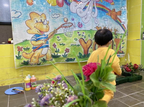 요미요미 반포교육원 체험수업 : 25개월 3세아기  준수의 요미요미 첫 방문, 유아미술 관련 이미지 25